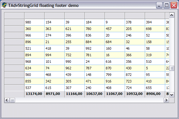 TAdvStringGrid