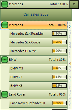 TAdvSmoothComboBox software
