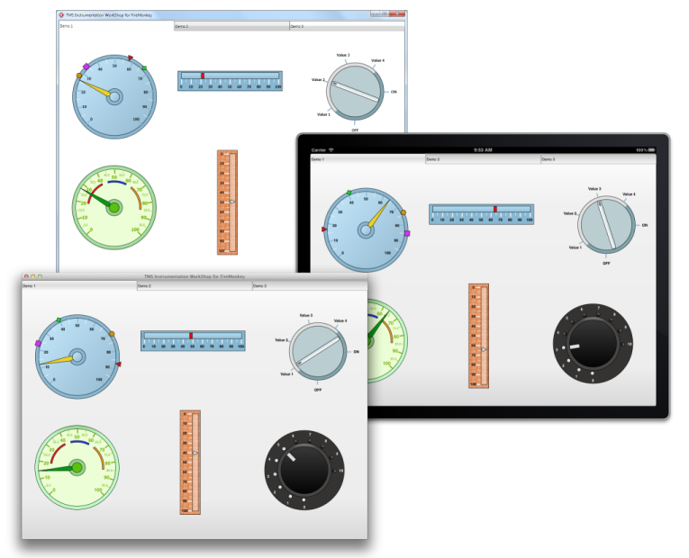 Screenshot for Instrumentation WorkShop for FireMonkey 1.0.5.0