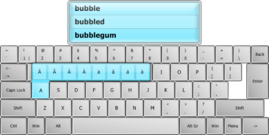 TAdvSmoothTouchKeyBoard