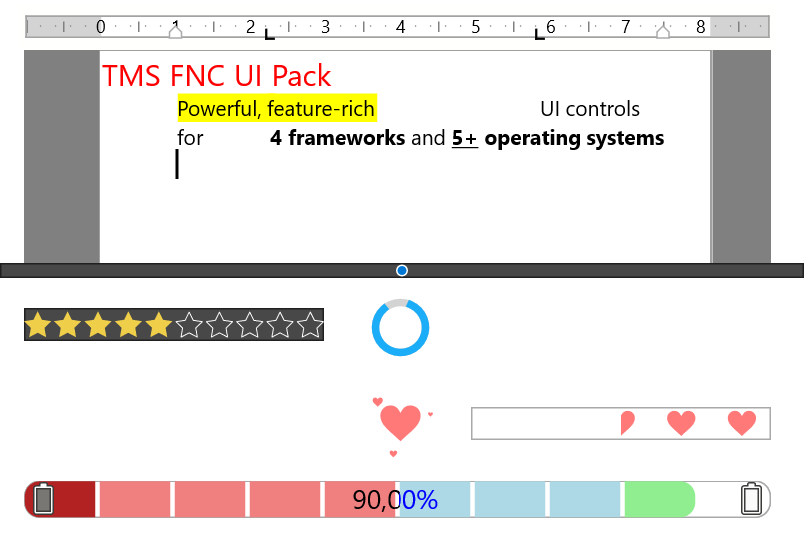 TMS FMX UI Pack 3.6.8.8 Full Source