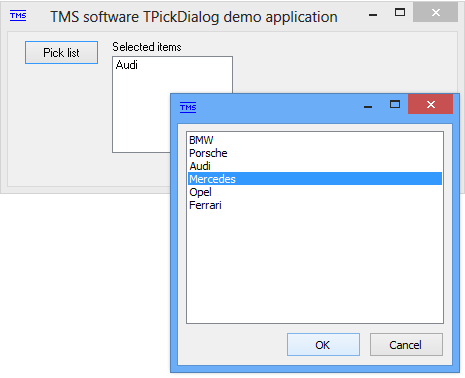 Windows 7 TPickDialog 1.6.1.0 full