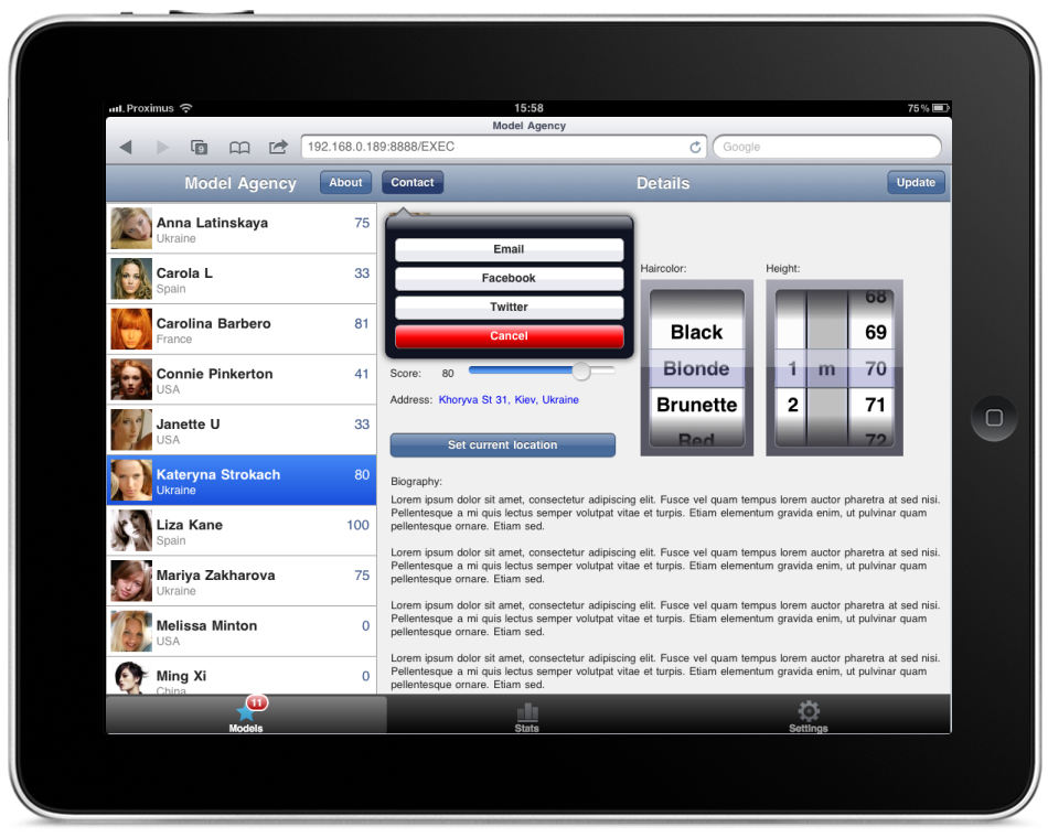 Click to view TMS IntraWeb iPhone Controls Pack 1.9.0.1 screenshot