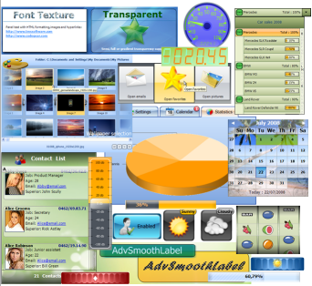 TMS Smooth Controls Pack-Delphi,C++2009 software