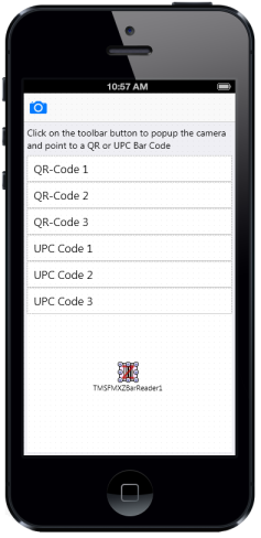 Add QR, UPC, EAN code scanning in Delphi appl