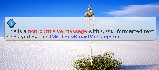 TAdvSmartMessageBox