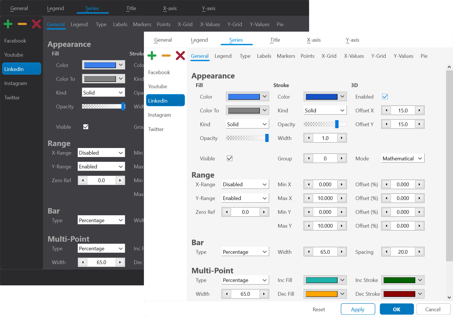 Design time and runtime high DPI and IDE theme enabled editor