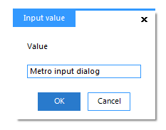MetroMessageDlg