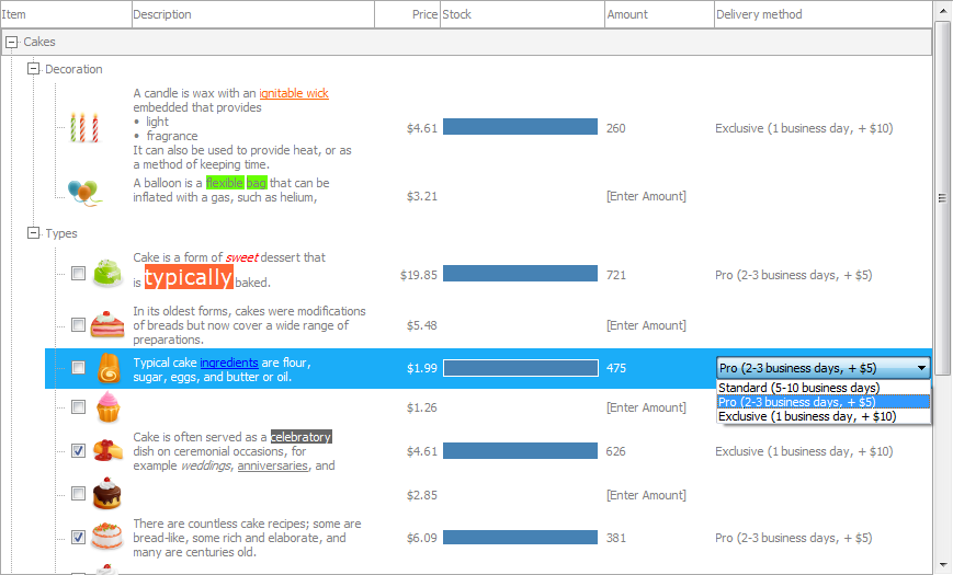 Delphi component VCL TAdvTreeView
