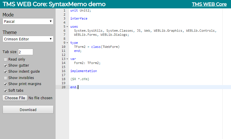TMS Software Delphi Components