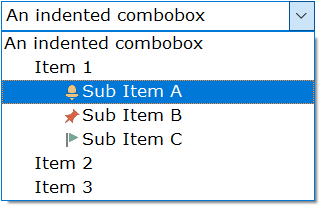 vcl html combobox