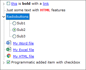 vcl html treeview