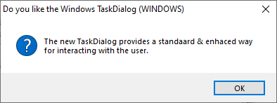 Delphi component VCL TAdvTaskDialog