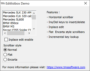 Delphi component VCL edit