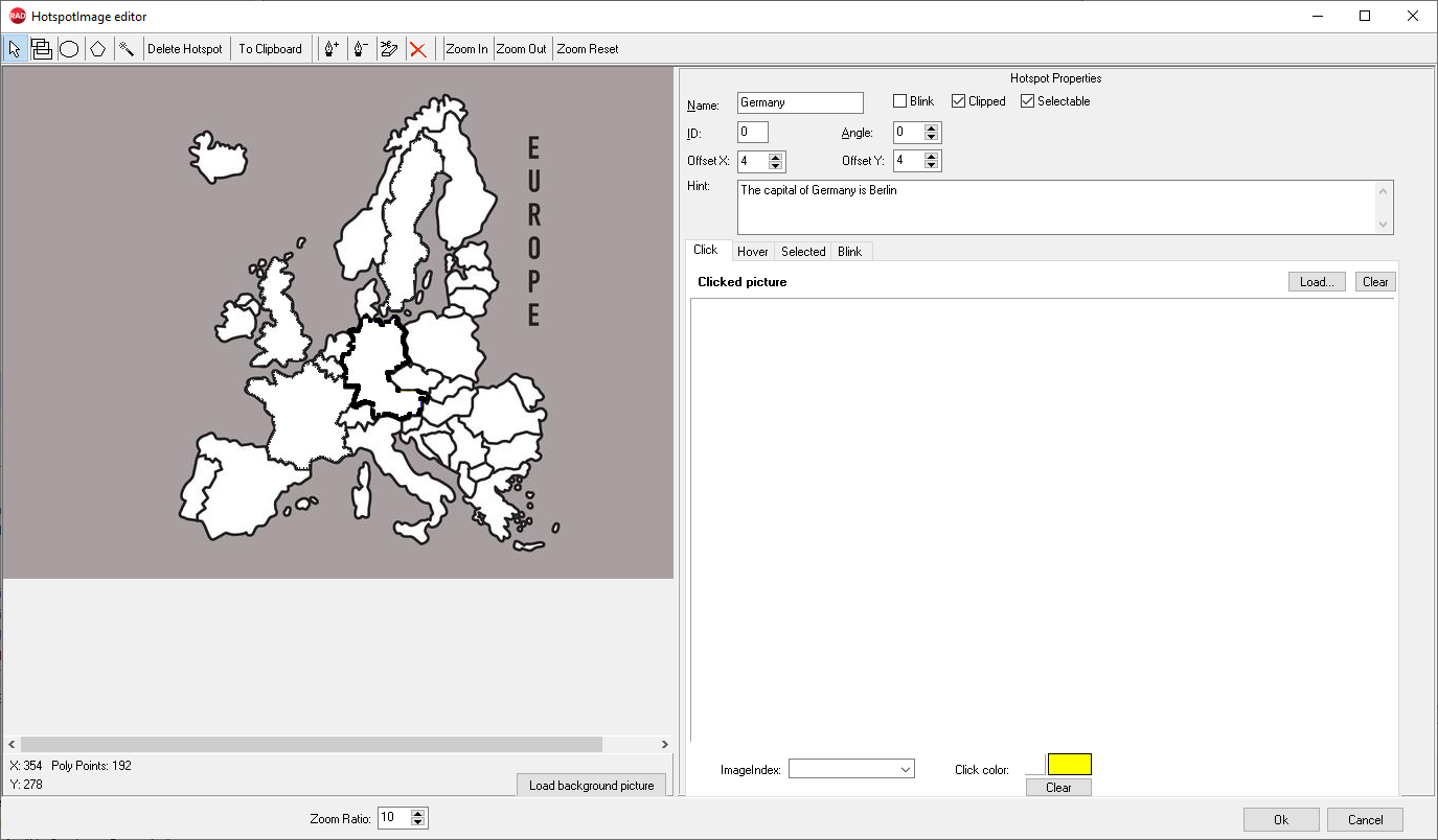 Delphi component VCL htmllabel THotSpotImage