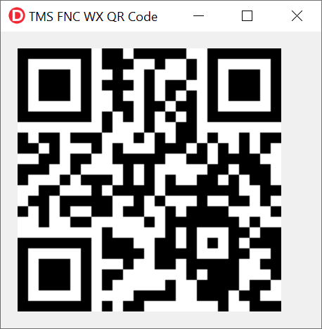 TMS Software TMS FNC WX Pack TTMSFNCWXQRCode