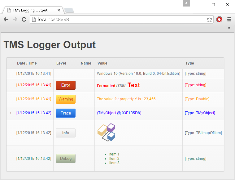 TMS Logging v1.5.0.0 with Full Source Code