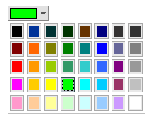 TTMSFNCColorSelector