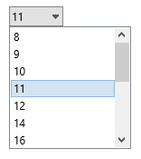 TTMSFNCFontSizePicker