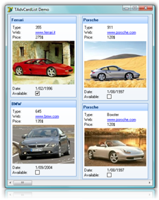 TAdvCardList