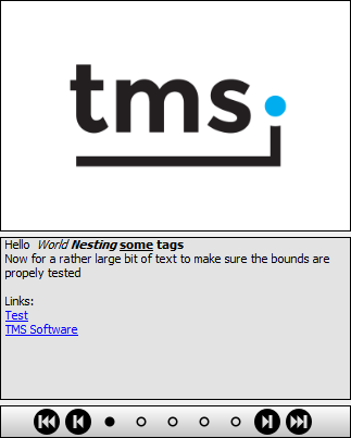 Delphi component VCL TAdvHTMLPictureBrowser