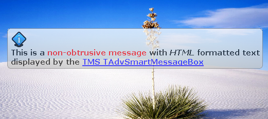 TAdvSmartMessageBox