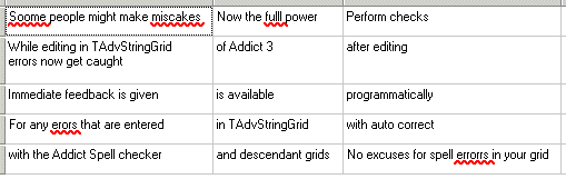 vcl grid spell check