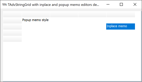 vcl grid memo editor