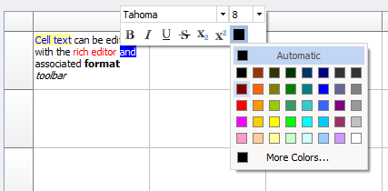 vcl grid editing