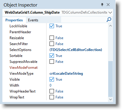 TMS Software Delphi  Components tmswebcore