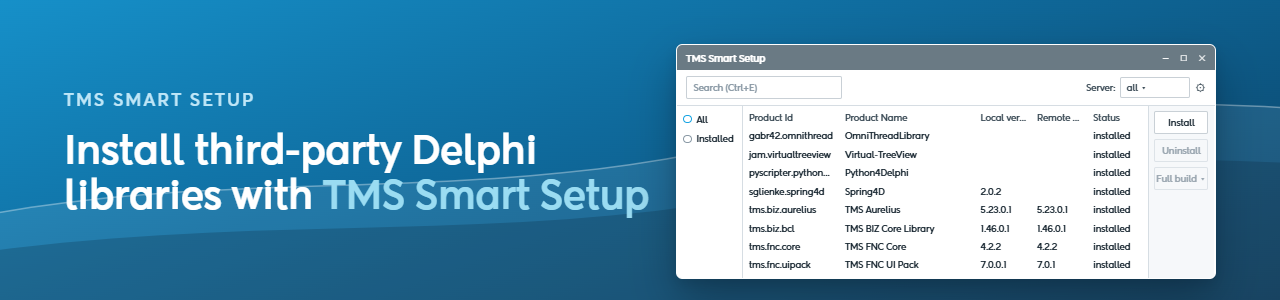 TMS Software Delphi Components