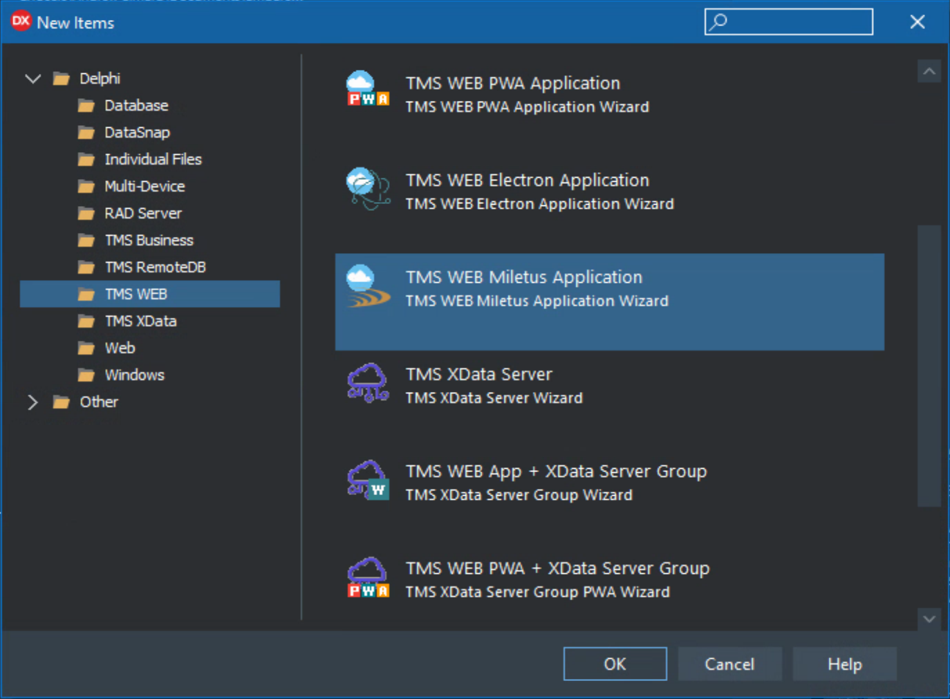 TMS Software Delphi  Components 