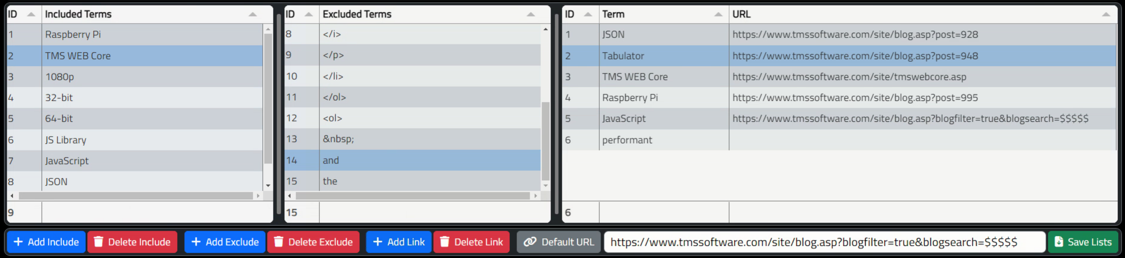 TMS Software Delphi  Components 