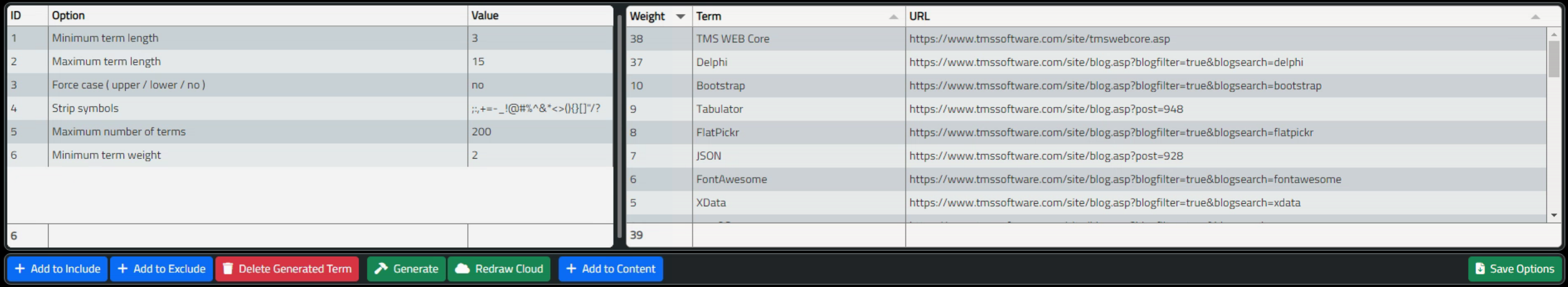 TMS Software Delphi  Components 