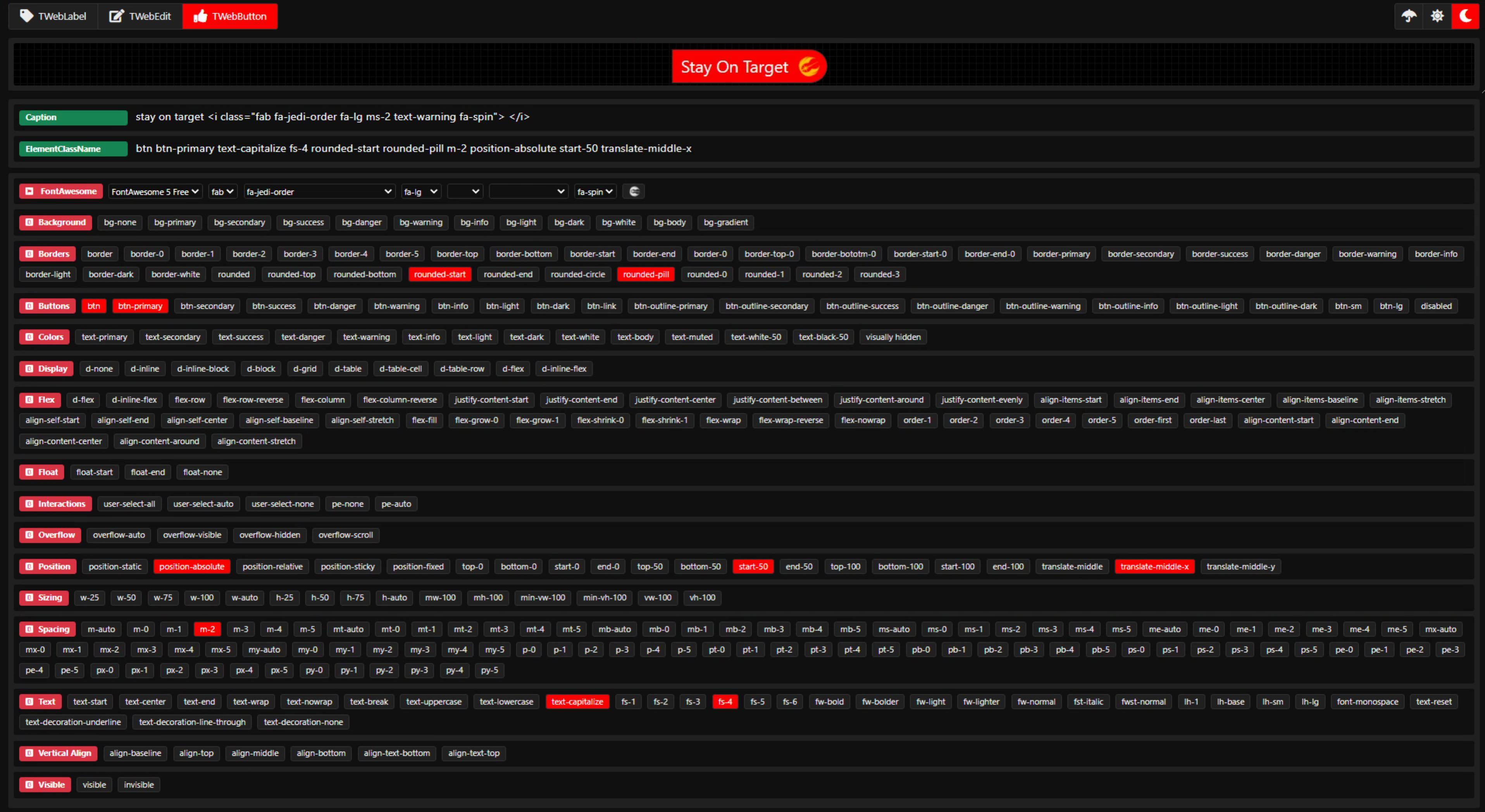 TMS Software Delphi  Components 