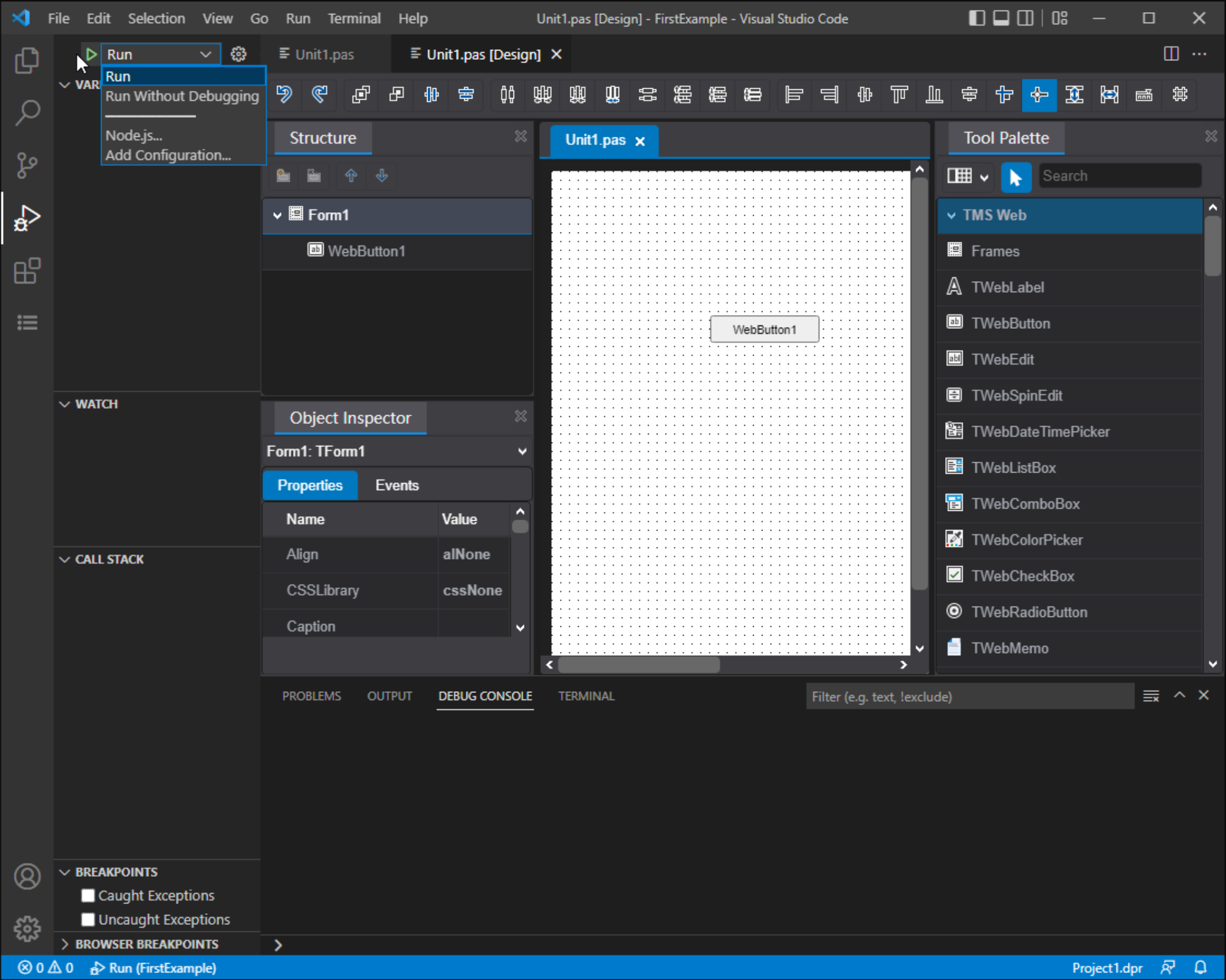 TMS Software Delphi  Components 