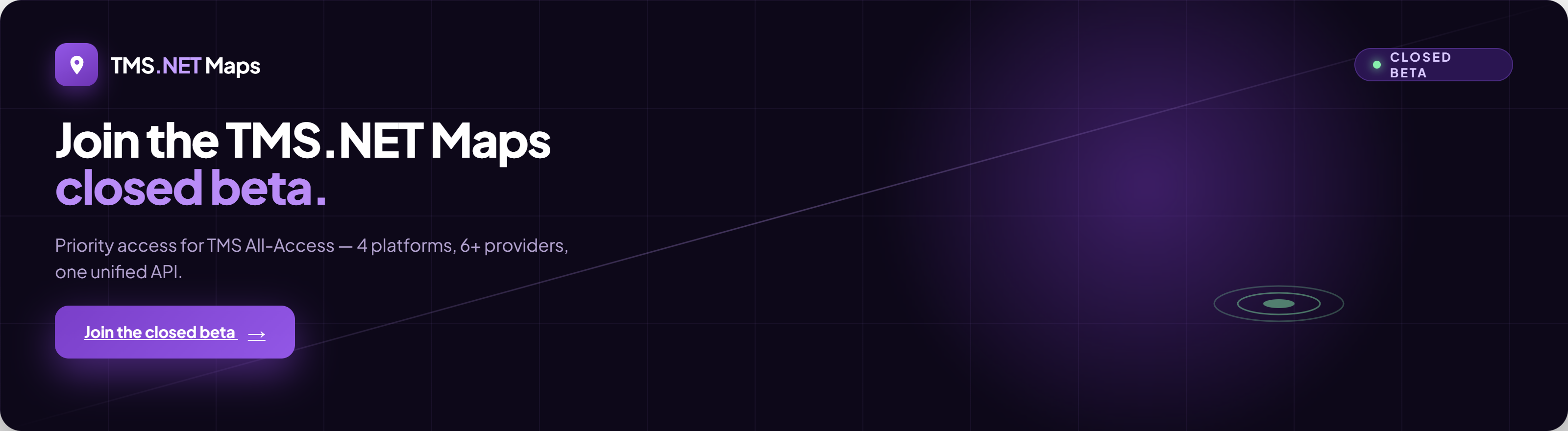 Join the TMS.NET Maps closed beta