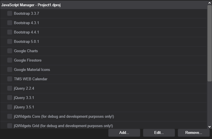 TMS Software Delphi Components