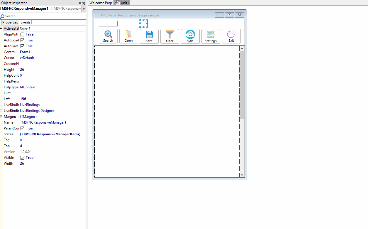 TMS Software Delphi  Components 