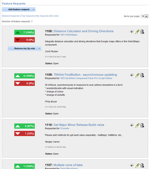 TMS Software Delphi  Components 