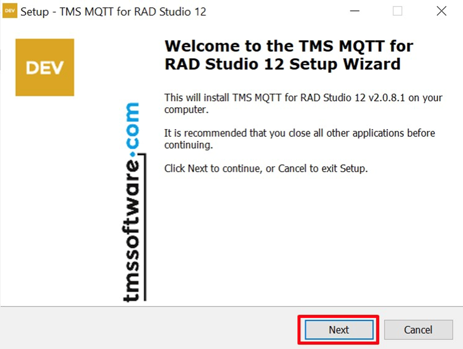 TMS Software Delphi  Components 