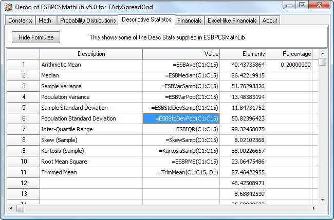 vcl grid editing