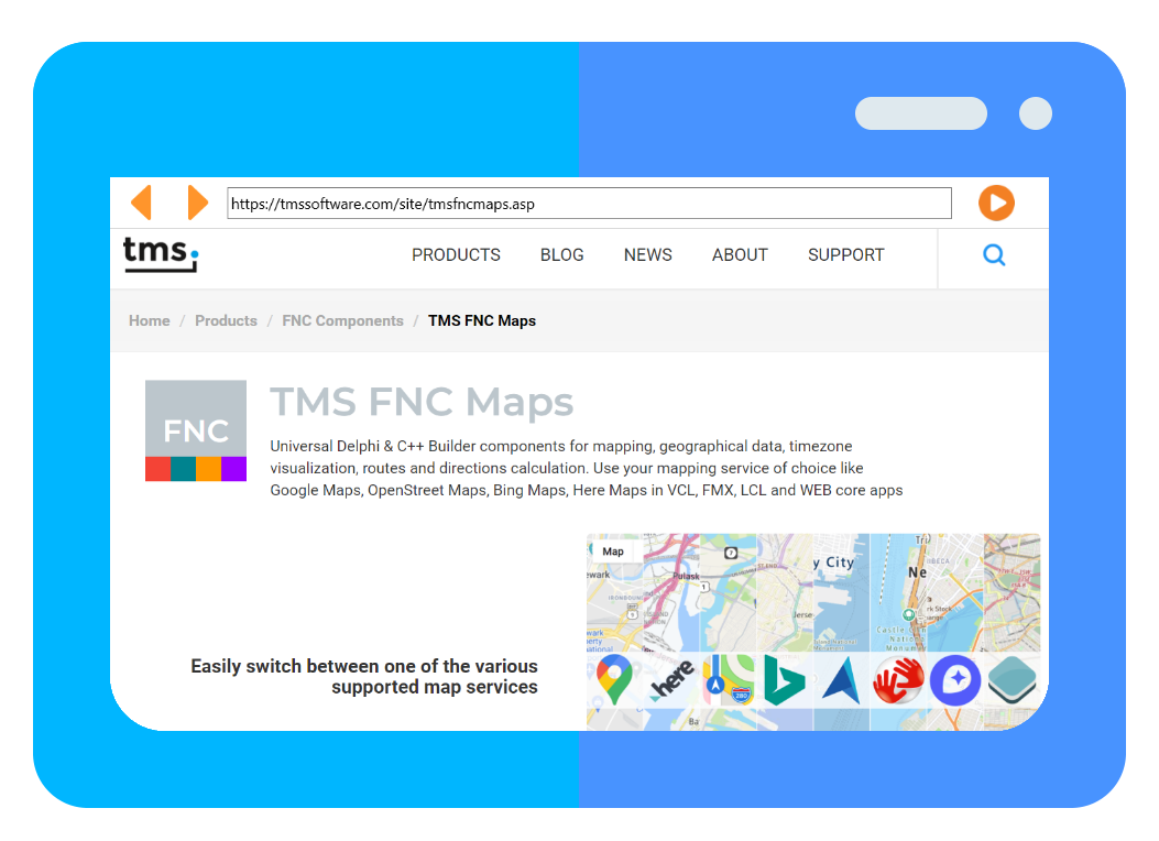 TMS Software Delphi  Components 