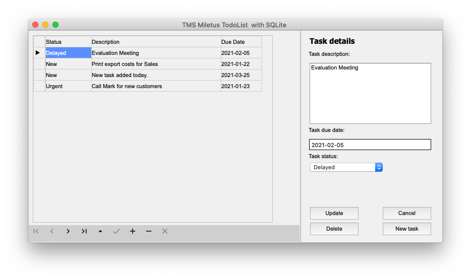 TMS Software Delphi  Components 