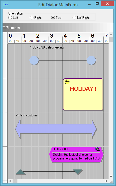 vcl planner horizontal view