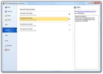 TMS Software Delphi  Components 