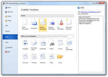 TMS Software Delphi  Components 