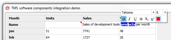 TMS Software Delphi Components
