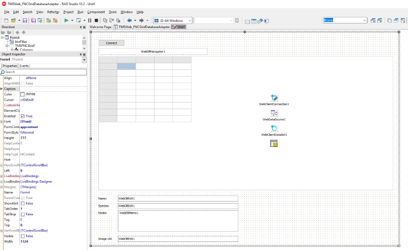 TMS Software Delphi  Components 