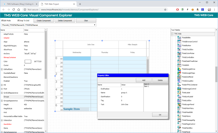 TMS Software Delphi  Components 